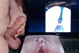 watched hot pictures and videos and jerked off and squi