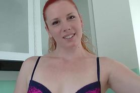 a sweet redhead mast on webcam 448