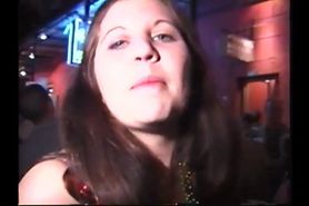 Alissa Kilpatrick shows her tits and bush at mardi gras