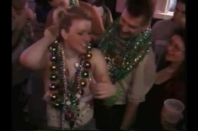 Lorie Black Borne  showing mardi gras tits