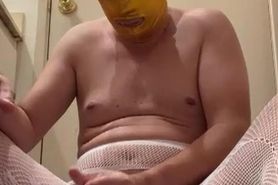 drinking piss out of condom