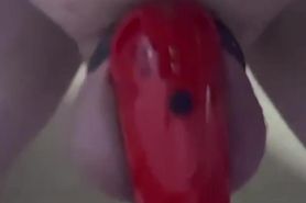 Vibrating Cock Cage Swinging