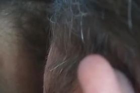 ehepaar45529 - BIRTHE HAIRY PUSSY MASSAGE - german - ge