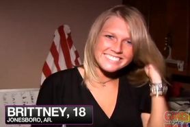 Brittney Caudle Ross shows off her titties for GGW