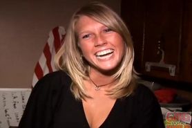 Brittney Caudle Ross shows off her titties for GGW