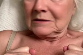 AI Granny Fucked Missionary POV