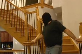 Security Guard Cuffed and Abducted by Burglars