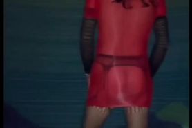 a sissy with anal hock in ass 8635