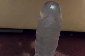 riding my fattest dildo