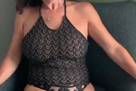 MILF Mary double dildo