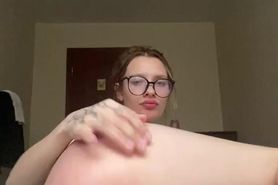 a teen playing on webcam 563