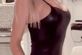 Sexy Trans Woman in Tight dress