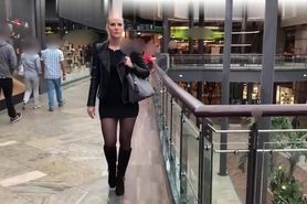 Huge facial with walk of shame