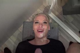 Huge facial with walk of shame