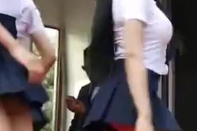 Sexy KPOP Dancers In Black Skirts