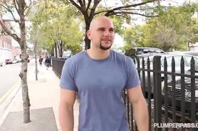 Chubby gets dick to satiate