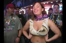 Becca Hansen Lange and Amy Theuerkauf flash their tits