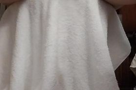 Leopard Pink Lace Panty Stroking