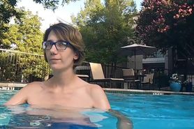 Flashing in pool
