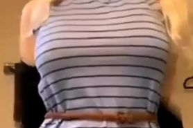 Flashing tits and pussy