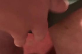 Rubbing my cock in un named GF panties