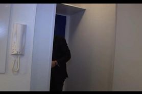 Lisasparrow is caught by her husband having sex with 2 