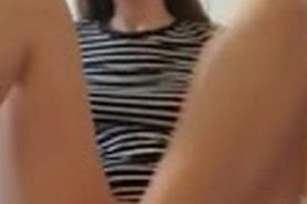 Euro working her pussy