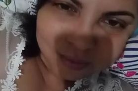 Sexy wife masturbates