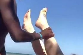 Touristgirl gets fucked on Beach