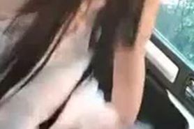 52. Chinese in Jeans Fucking in Car