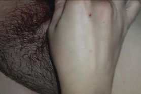 Wife fucks pregnant pussy with baby bottle