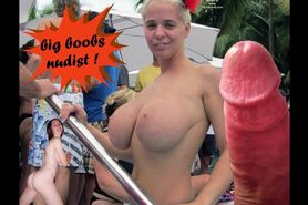 big boobs nudist blonde short hair tribute