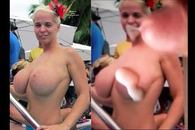 big boobs nudist blonde short hair tribute