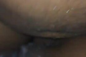 PULLOUT CUMSHOT EBONY JUICY WET PUSSY !!!