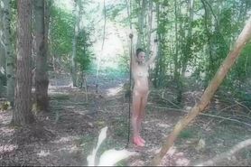 BDSM picnic in the forest