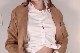 Beautiful Asian teen gapes her asshole 2