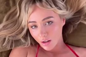 Sara Jean Underwood pretend fuck