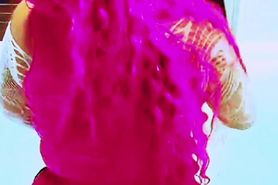 ebony hotwife nyla marco in motel showing off for bulls