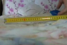 30 cm dildo in her ass