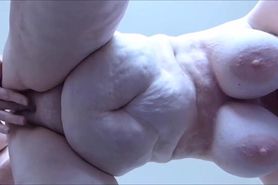 Reife Amateur BBW mit riesigen Titten von hinten gefick