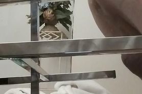 Backing That Ass Up on Stool