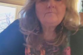 Claire Big Butt Big Tits Tattooed Sexy Blonde BBW Grann