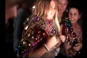 Anna Gibbs Kirkland proudly shows off her big titties