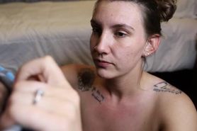 Getting my pussy filled with cum