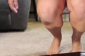 Mirror masturbation with multiple squirting