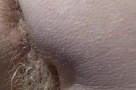 I love the way his cum spills out of me while I piss