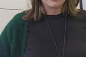 Pregnant Aussie teen with milky boobs II