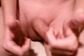 Slet Stijn J vangt sperma op