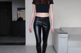 Redhead Kate Leather Leggings