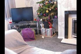 Georgina the Maid trying on Panties